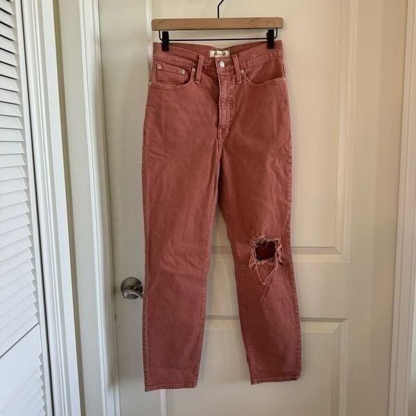 Madewell The Momjean Garment Dye Edition