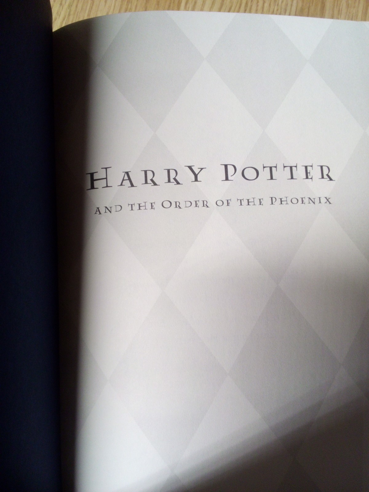 Harry Potter Year 5 The Order of the Phoenix First American Edition