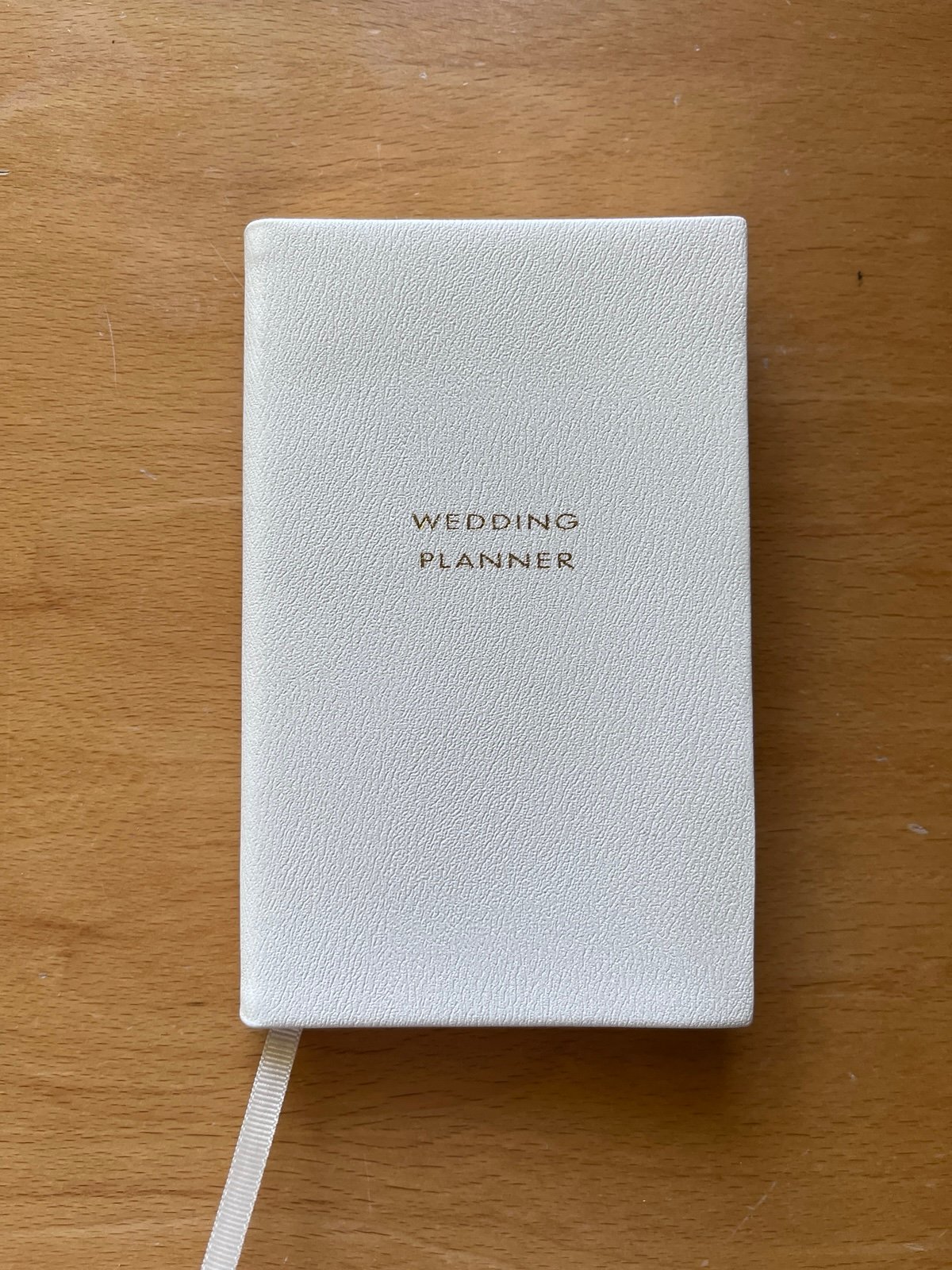 Smythson's Panama “Wedding Planner” Notebook