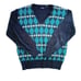 Vintage Large Preppy Golf Sweater Argyle