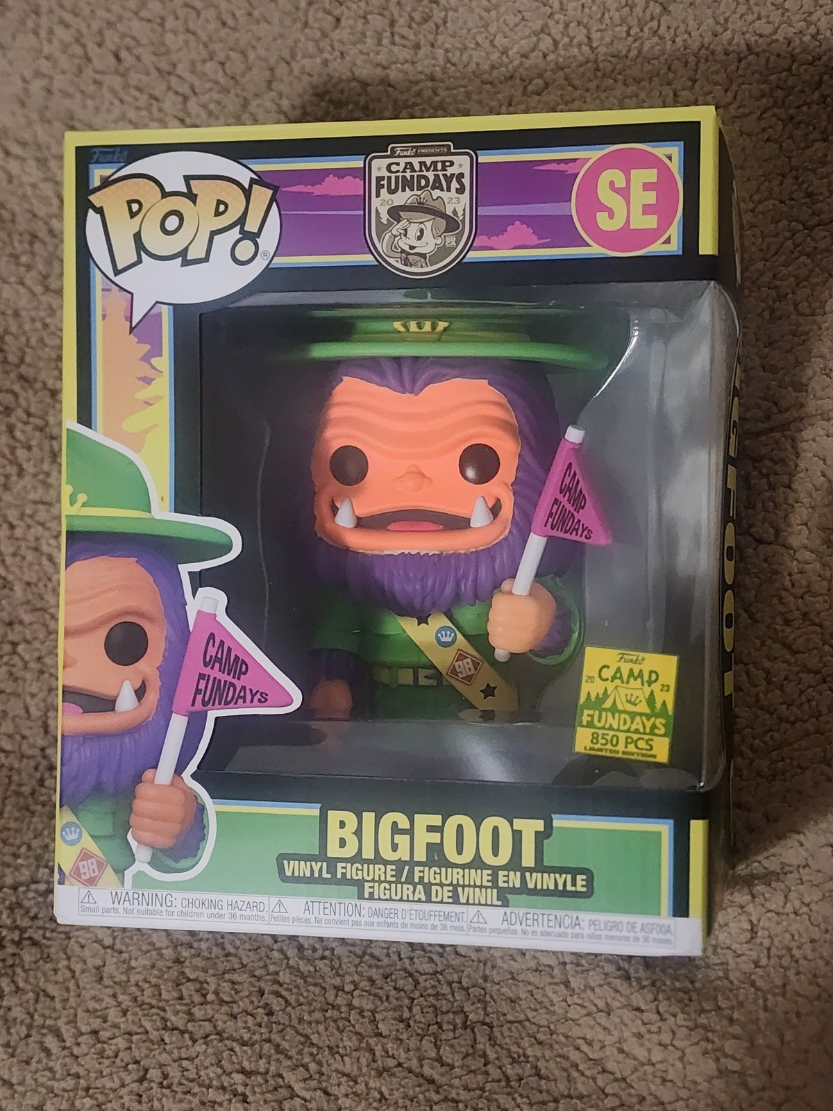 Blacklight Bigfoot fundays 2023 LE 850