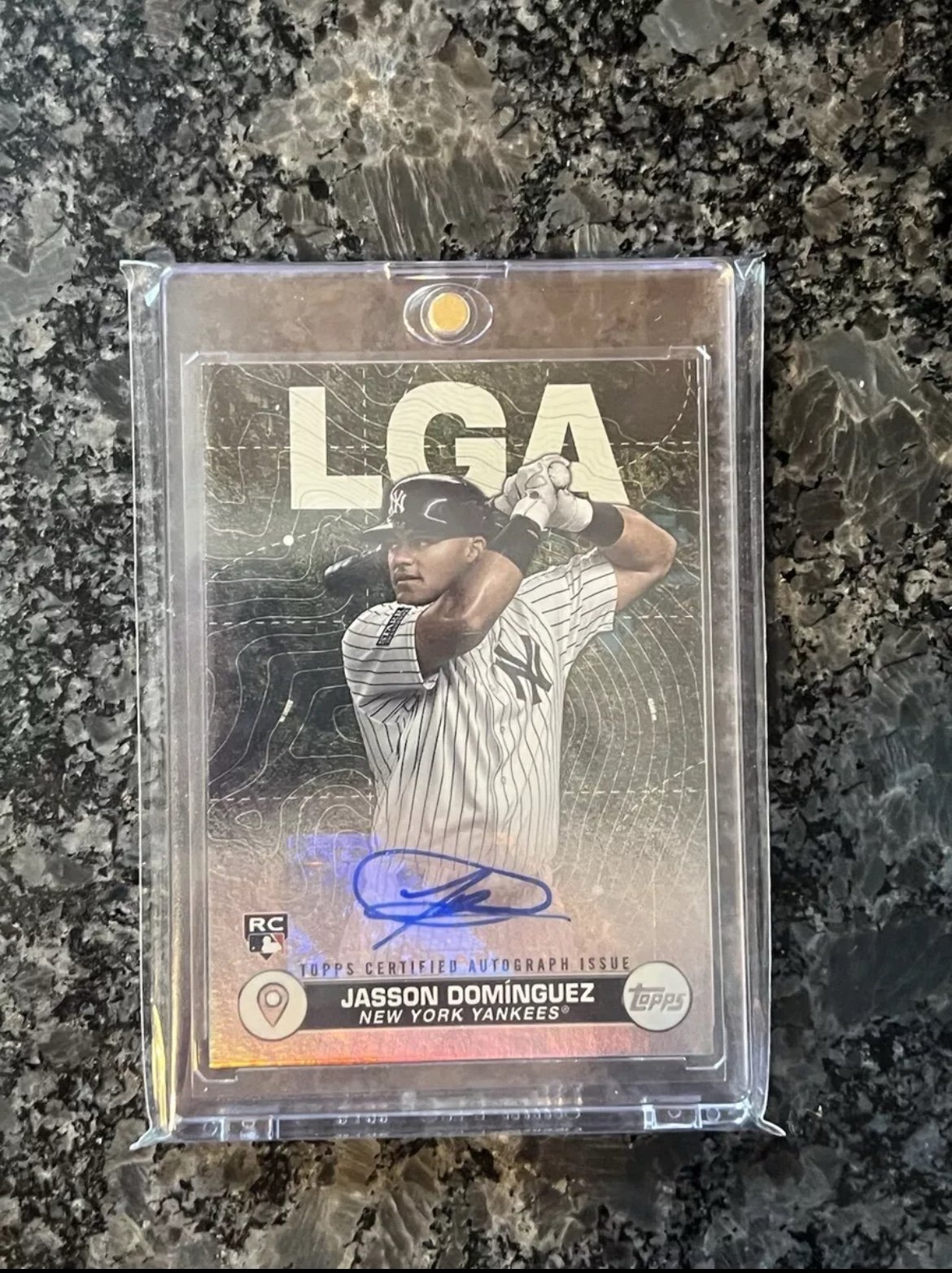 Jasson Dominguez auto Topps /99