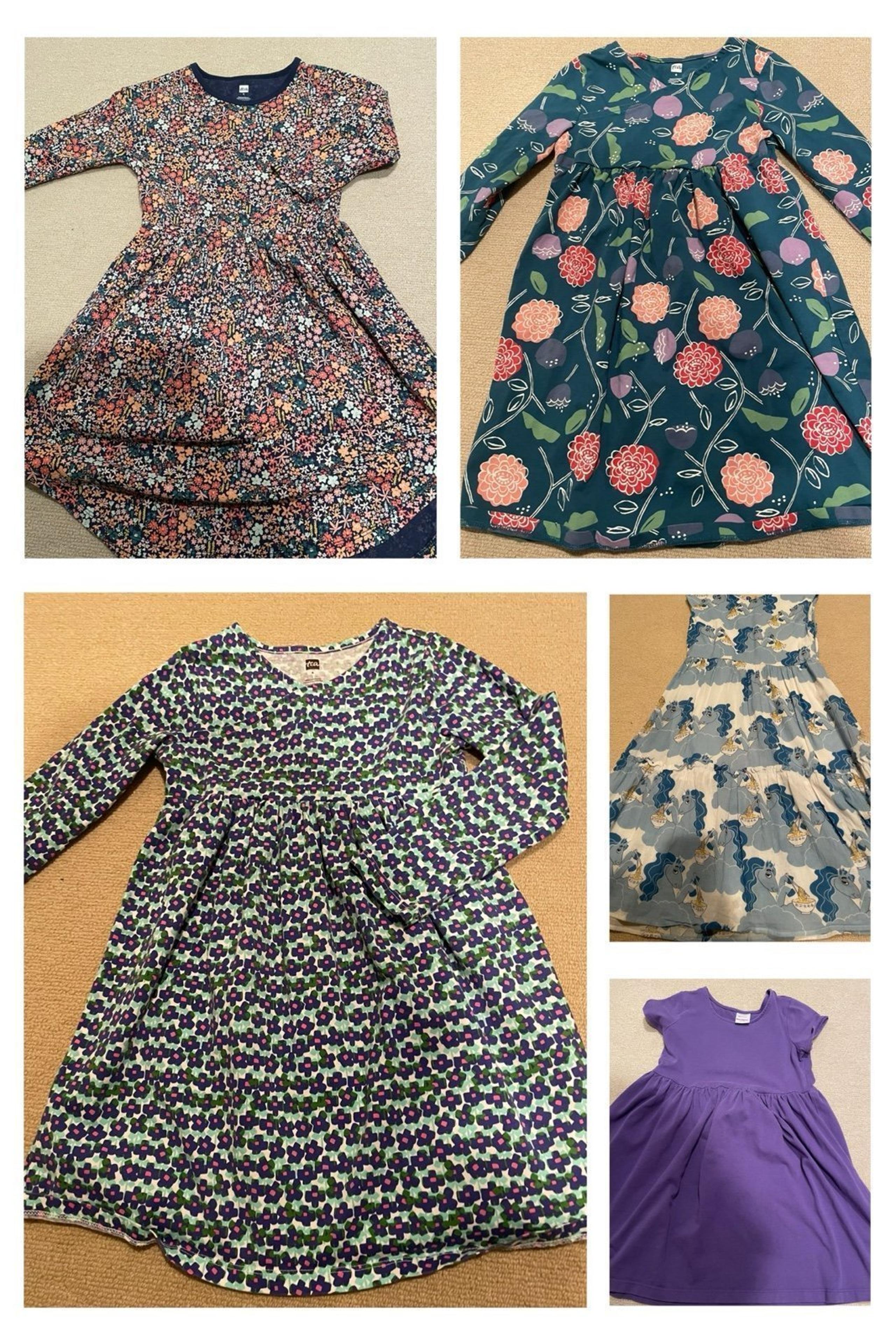 Girl size 6 Tea Collection dress bundle
