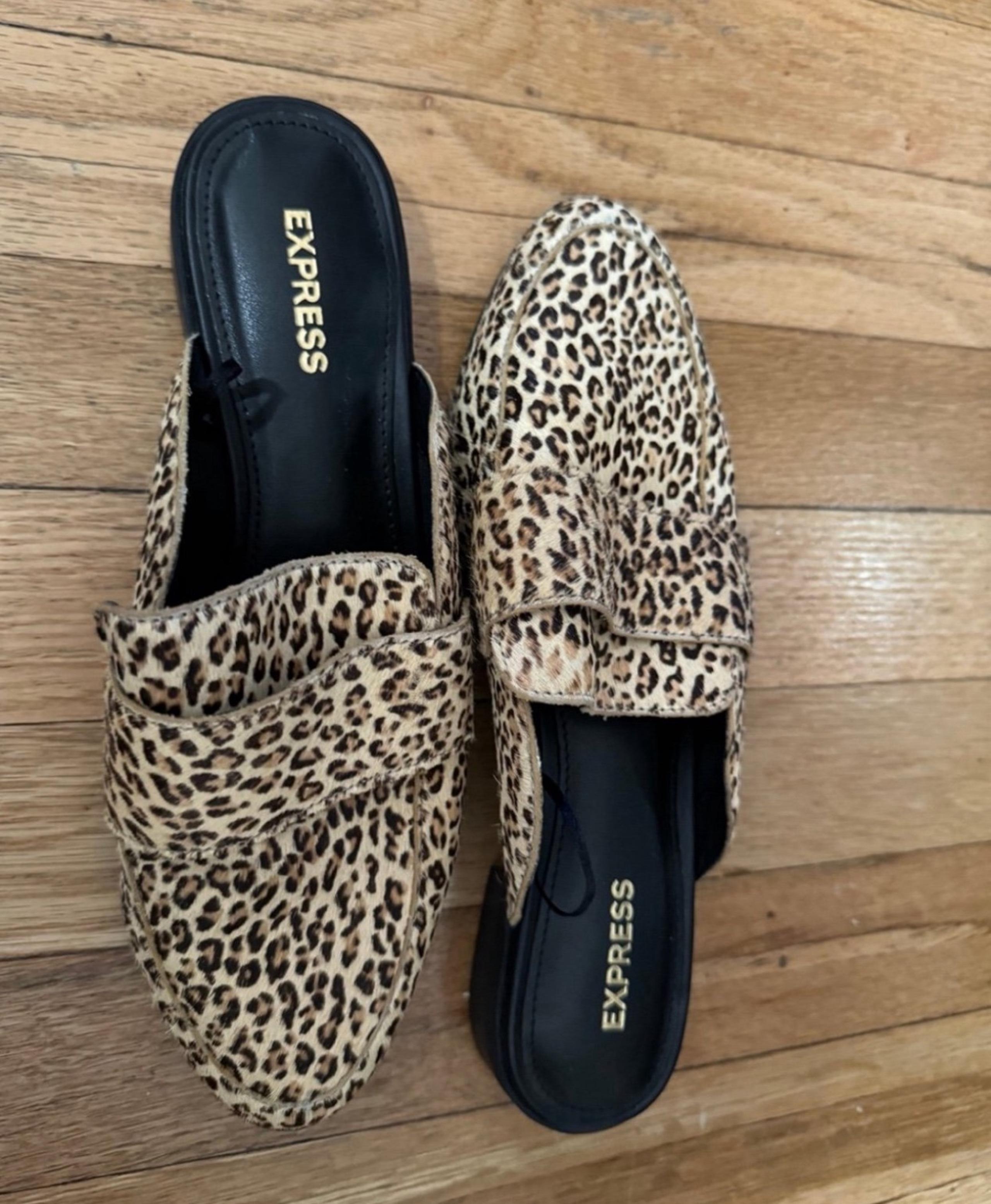 Express Cheetah Print Flats Women’s Size 6