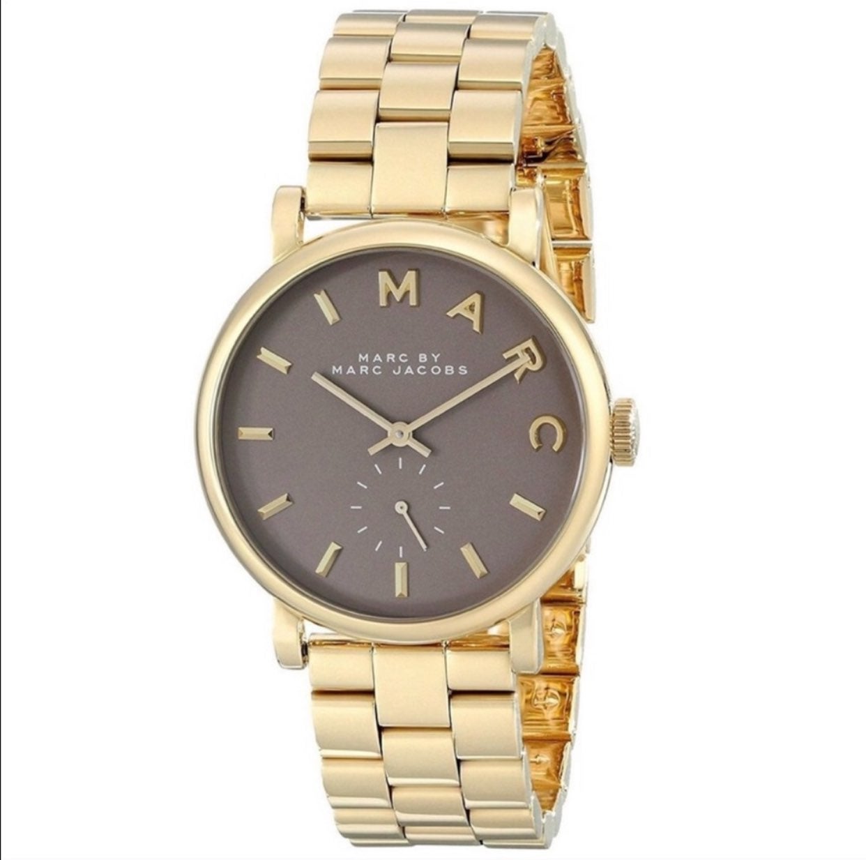 Marc Jacobs Baker Gold Watch