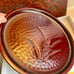 Vintage Japanese Hand-painted Lacquer Plate. NIB. 9 1/4”