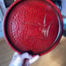 Vintage Japanese Hand-painted Lacquer Plate. NIB. 9 1/4”