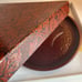 Vintage Japanese Hand-painted Lacquer Plate. NIB. 9 1/4”