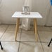Small Table, Modern Home Decor Bedside Table for Living Room Bedroom White
