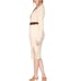 NWT Callahan Knitwear Genny Fuzzy Knit Midi Skirt Cream