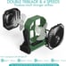 KITWLEMEN Camping Fan with LED Lantern, 20000mAh Rechargeable Battery Operated P