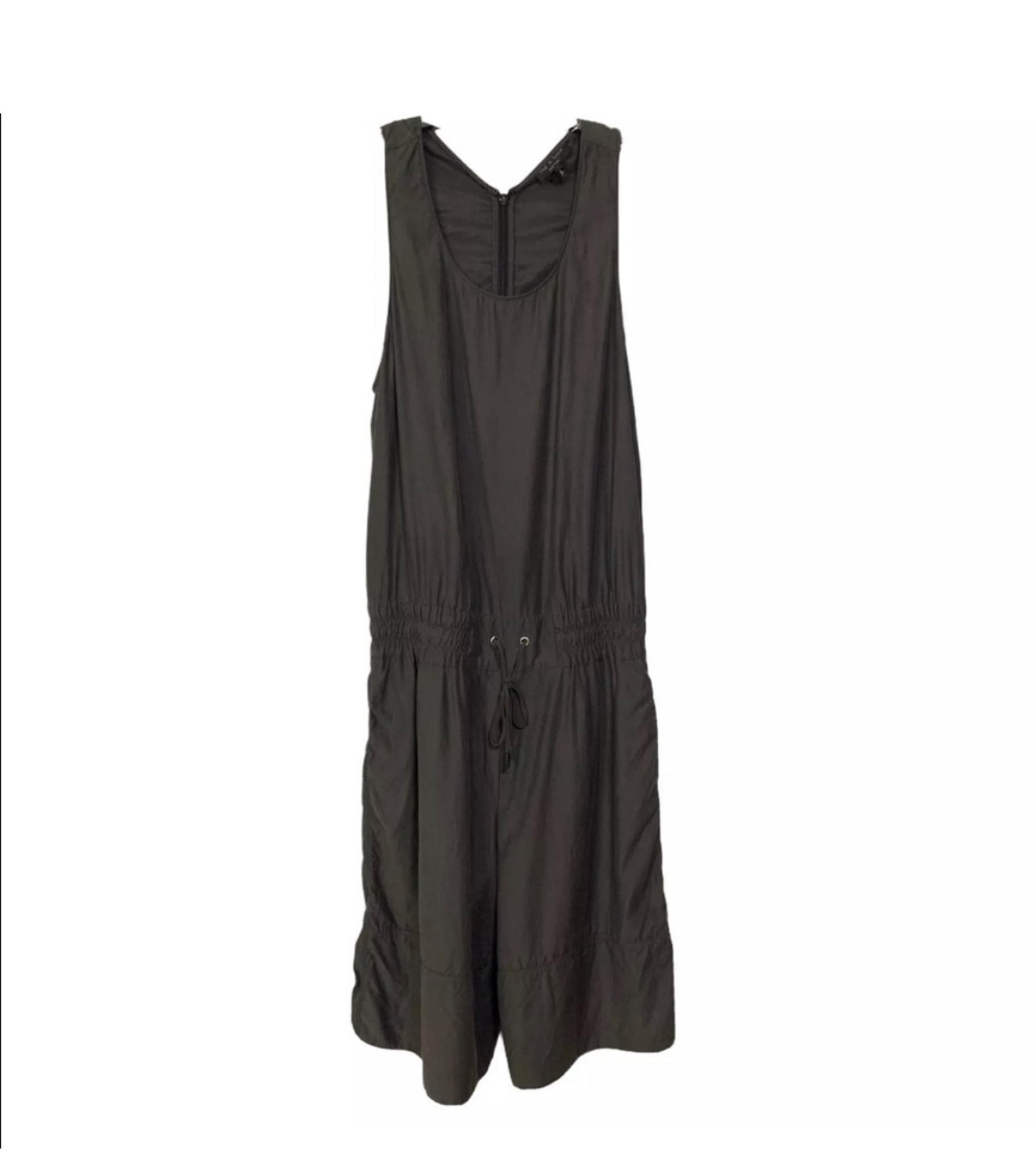 Rag & Bone Women's Grey Sleeveless Shorts Romper One Piece Jumpsuit
