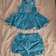 Darling Mae Dress with Bloomers