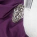 NEW Alex Evenings Summer Plum Purple Side Ruched Cocktail Dress Women's 8 229