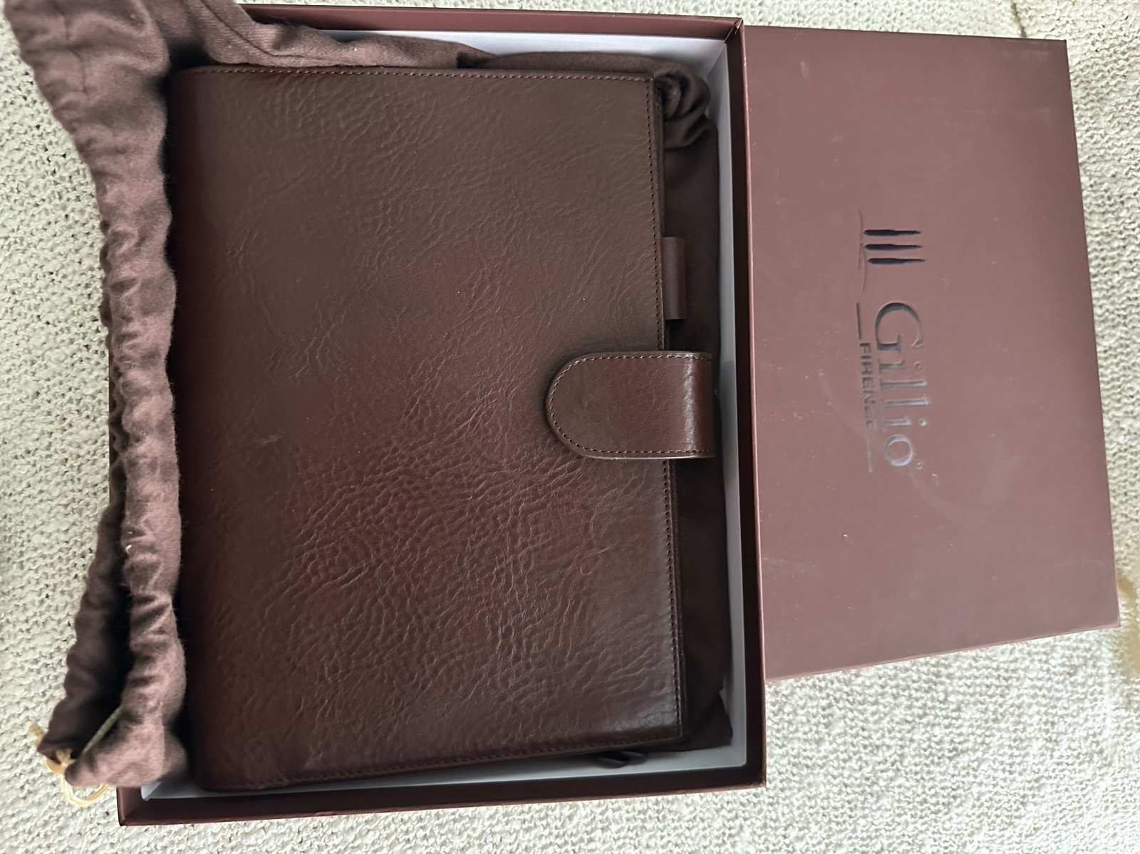 Gillio Epoca Dark Brown A5 Appunto