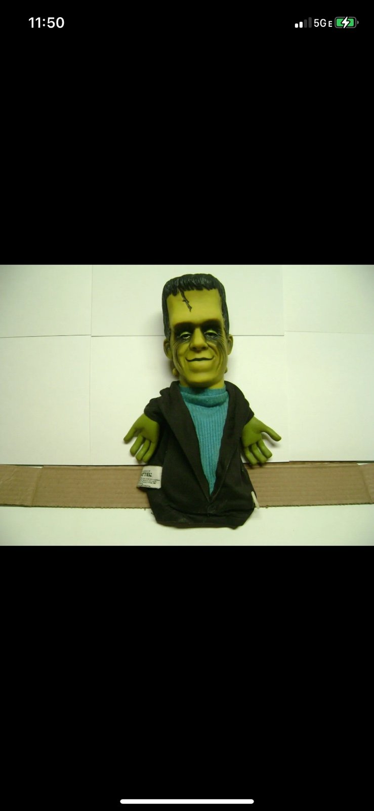 Rare Herman Munster puppet
