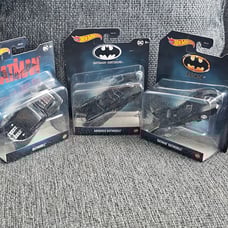 Hot Wheels Batman Diecast Car Bundle