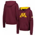 Women's M Colosseum Athletics Maroon Minnesota Golden Gophers Big Logo Pullover