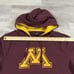 Women's M Colosseum Athletics Maroon Minnesota Golden Gophers Big Logo Pullover