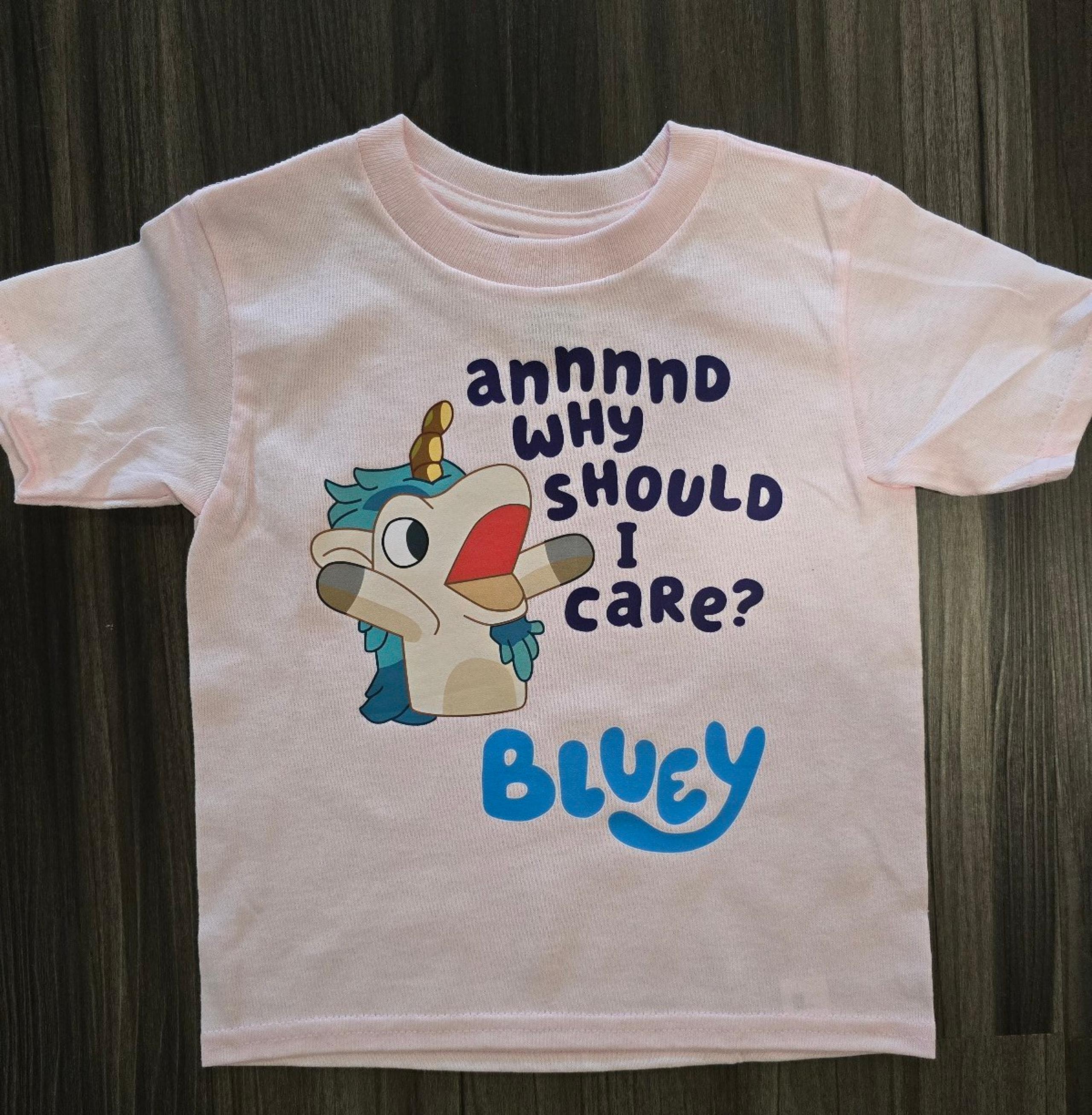 Kids Custom Bluey T-shirt - Disney