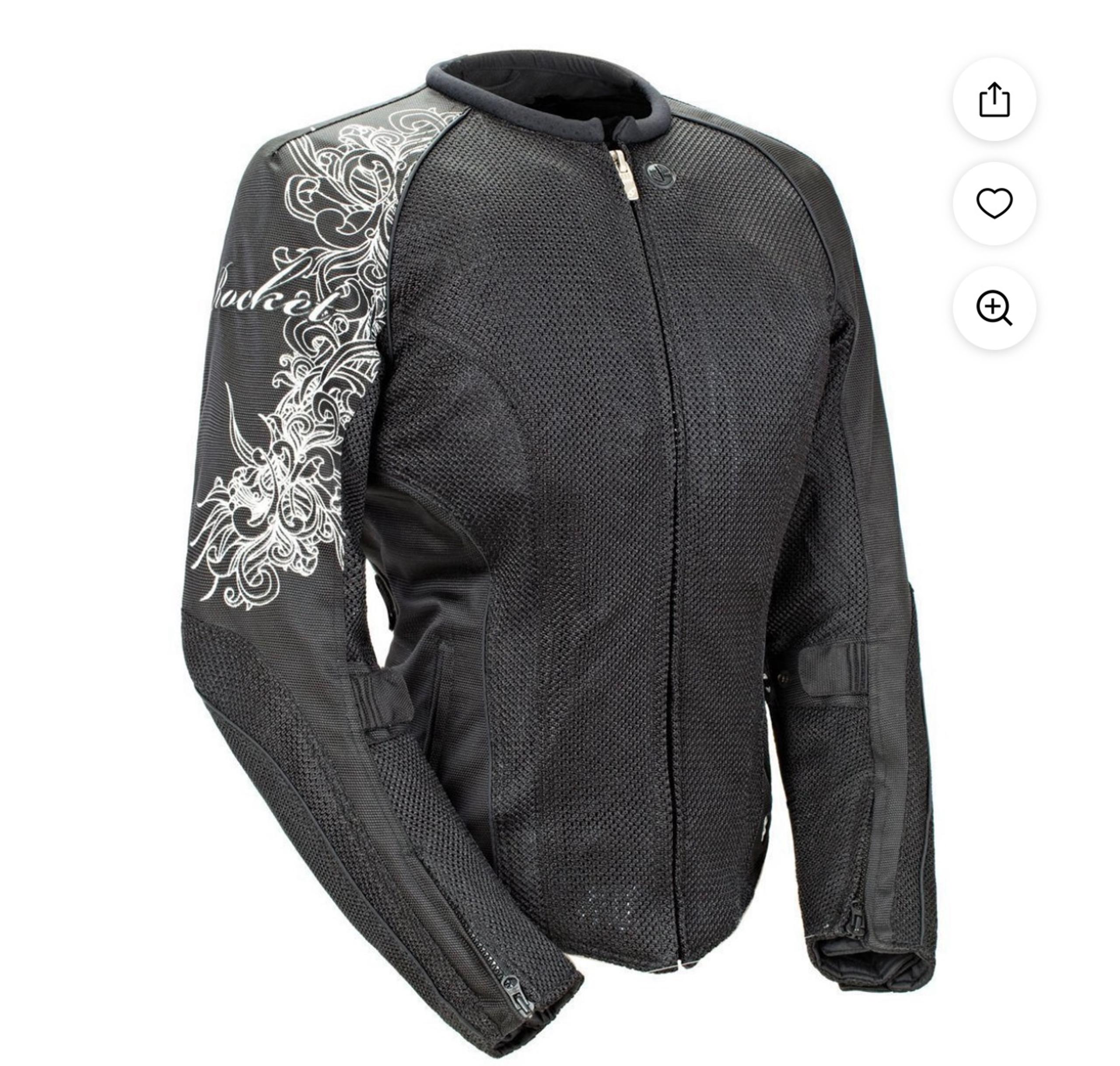 Joe Rocket 1250-0002 Cleo 2.2 Women’s Mesh Motorcycle Jacket