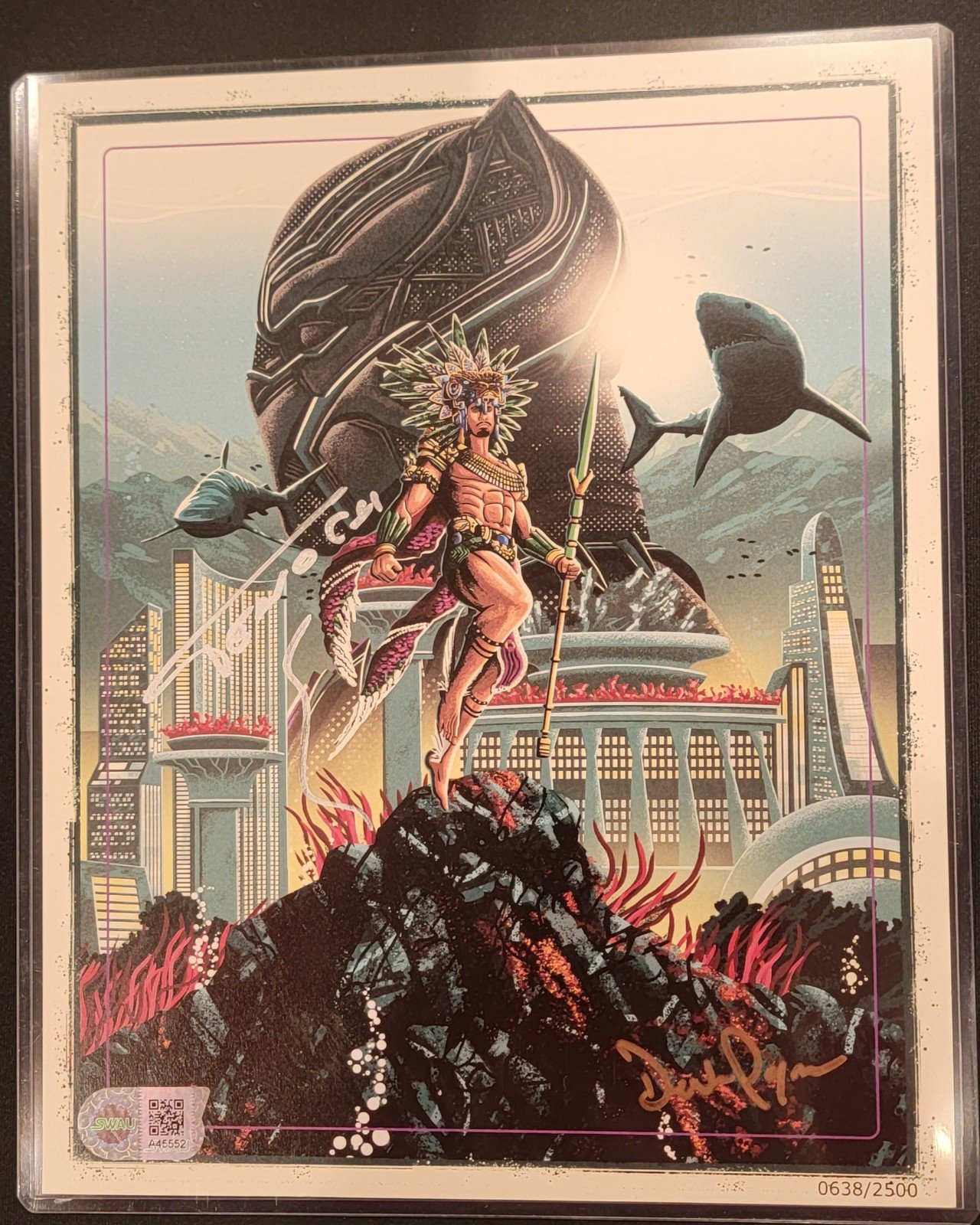 Tenoch Huerta signed Black Panther: Wakanda Forever 8x10 art print