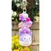 Sanrio Kawaii Kuromi Purple Keychain Bag Purse Charm