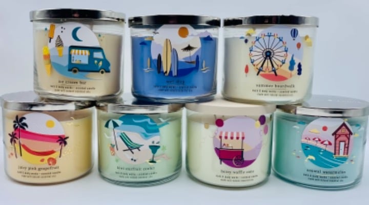 Bath & Body Works Candle Set