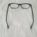 Black eyeglass frames