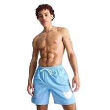Nike Men's Swim Shorts Blue White Size S NEW WITH TAGS!