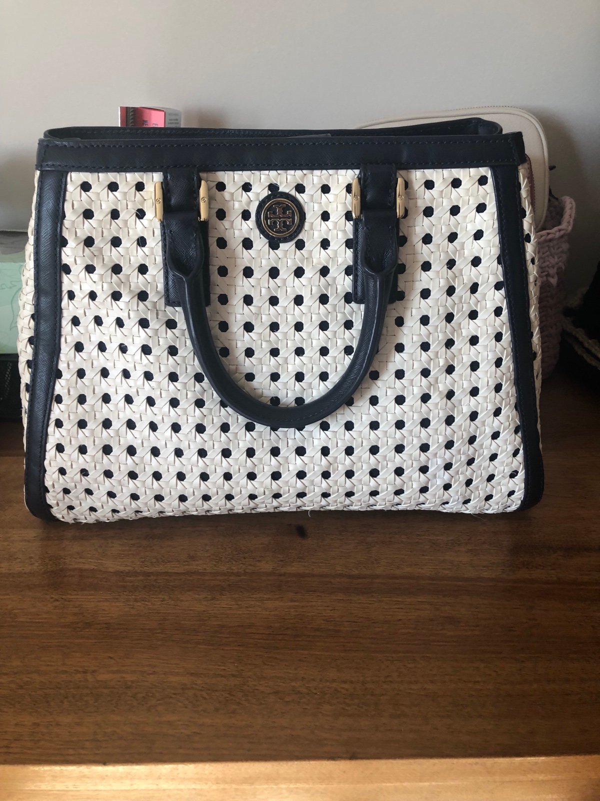 Tory Burch Woven Handbag