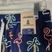 NWT Chubbies Classic 7in Swim Trunks swim suit Neon Lights Men's Size Large