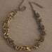 Vtg 1960s Red AB Crystal Choker Necklace