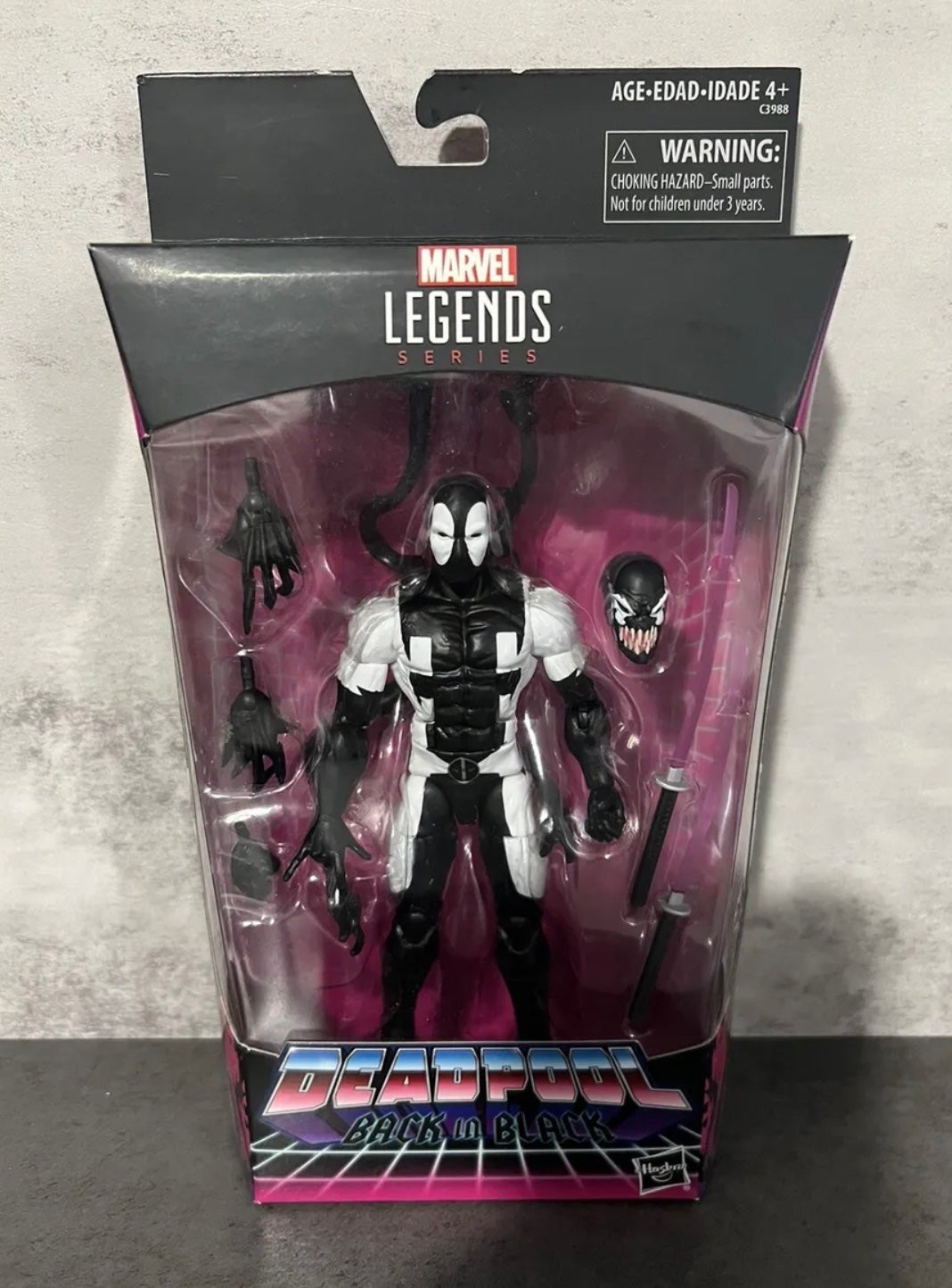 Marvel Legends DEADPOOL BACK in BLACK   7” action figure NIB Exclusive 2017 MCU