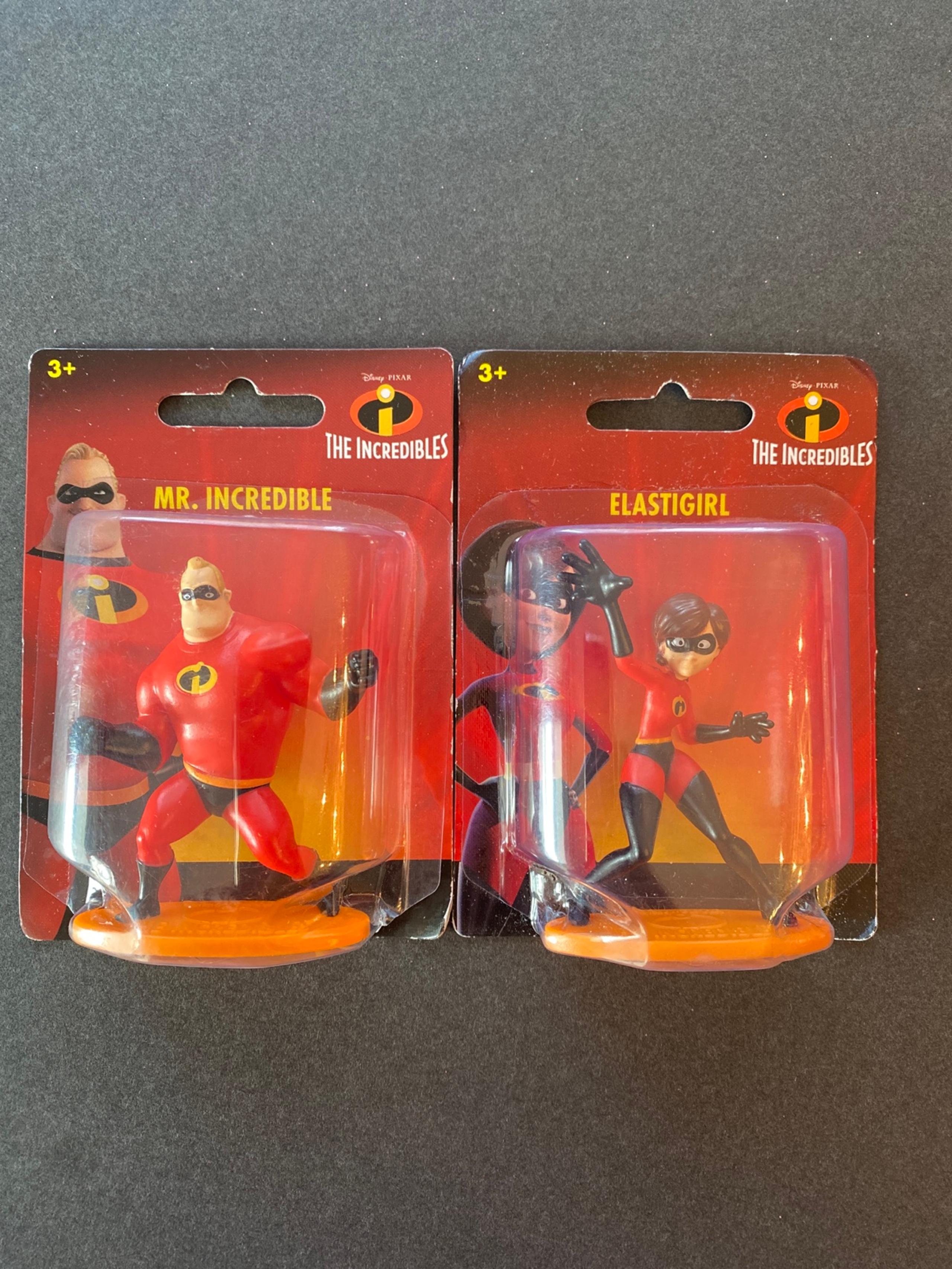 Disney Pixar The Incredibles Mini Figures Set of 2