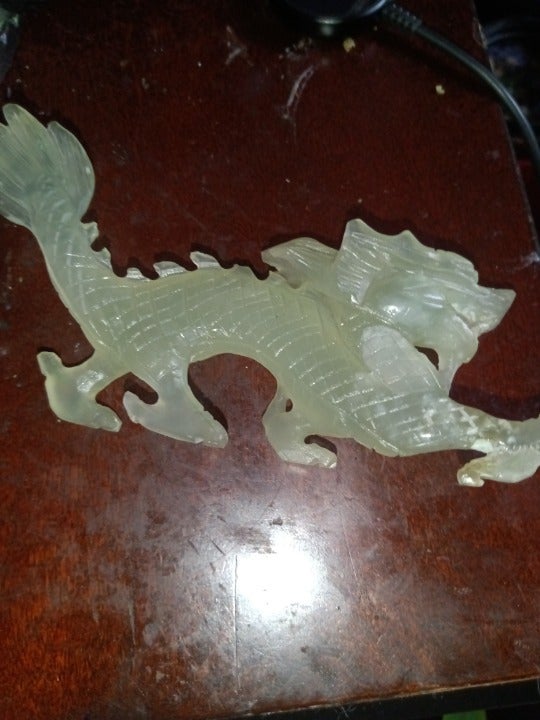 Jade dragon Figurine