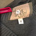Niffi Green Wool Suede Leather V Neck Mens Medium Commando Sweater England