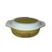 Vintage Pyrex Wicker 1.5 Quart Oval Covered Casserole