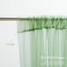 10x10ft Olive Green Tulle Backdrop Curtain with Lights String