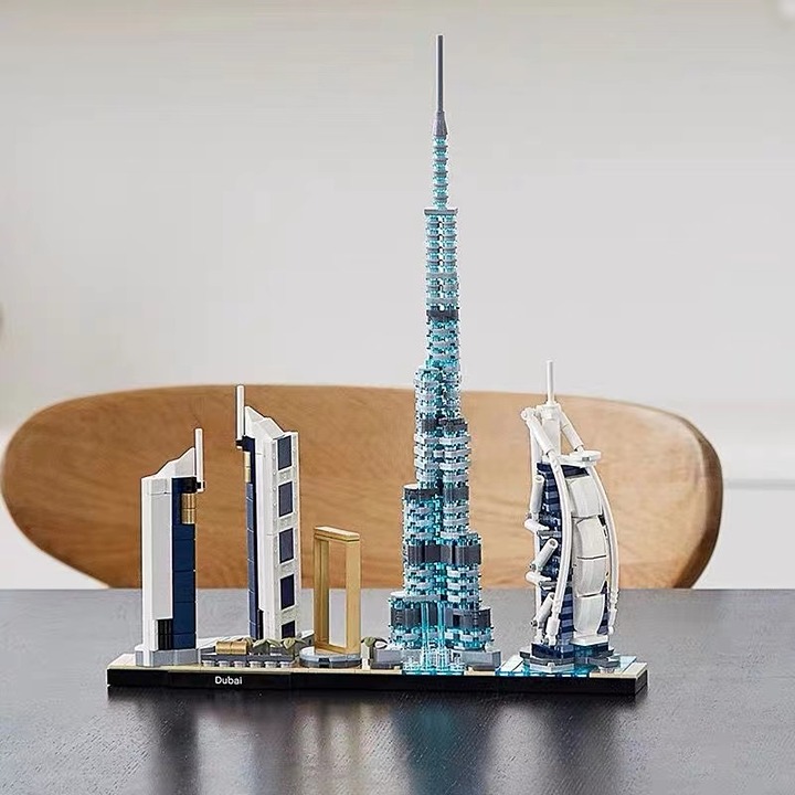 Architecture Skylines: Dubai Building Kit, Collectible Architecture Building