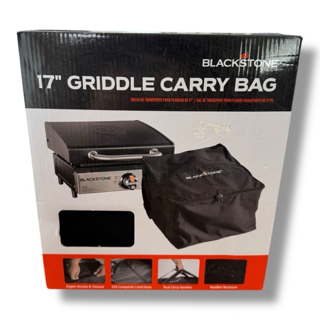 NIB Blackstone 17 Griddle Carry Bag Black Portable Weather Resistant Camping
