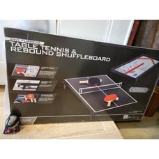 2-in-1 Flipperz Table Tennis and Shuffle