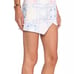 FOR LOVE AND LEMONS Pastel Ole Mini Skirt Tile Print Elastictic Pull On Wrap Sm
