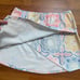 FOR LOVE AND LEMONS Pastel Ole Mini Skirt Tile Print Elastictic Pull On Wrap Sm