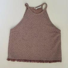 Zara Trafaluc Women's S Halter Crop Top