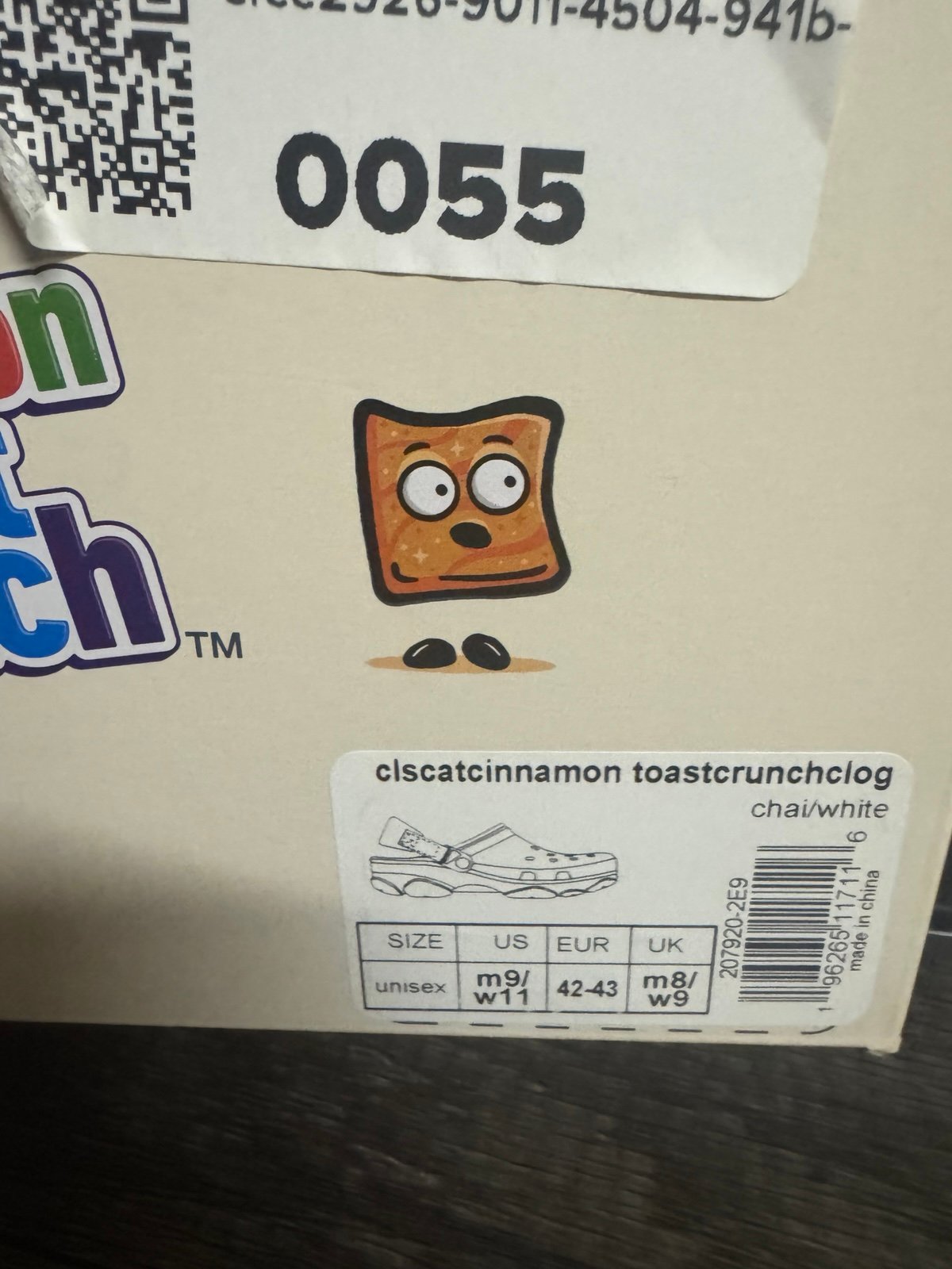 Crocs cinnamon toast crunchy