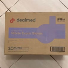 Nitrile DealMed Gloves Size Small 2,000 Count