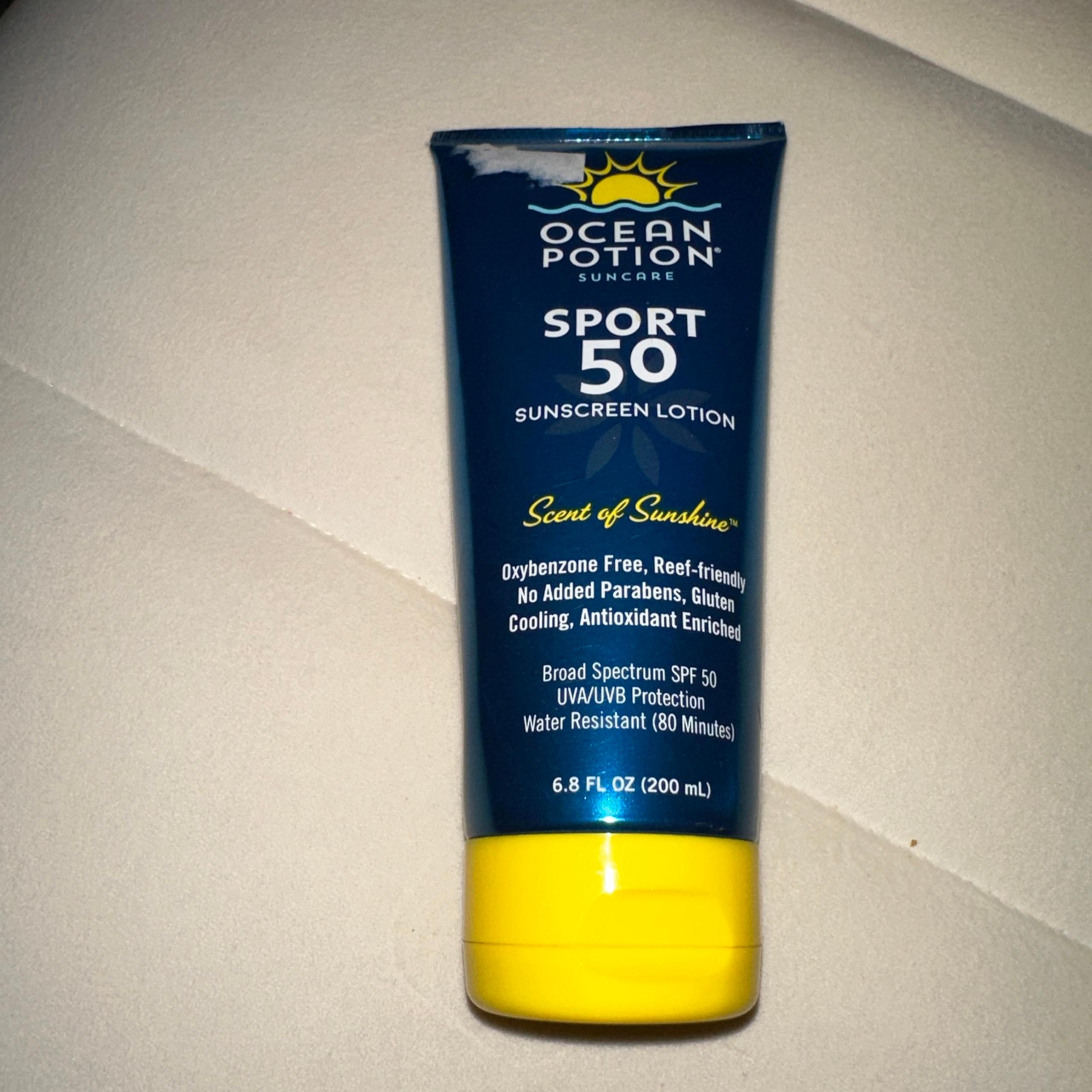 1 ocean potion spf 50 sport scent of sunshine 6.8 Fl Oz discontinued