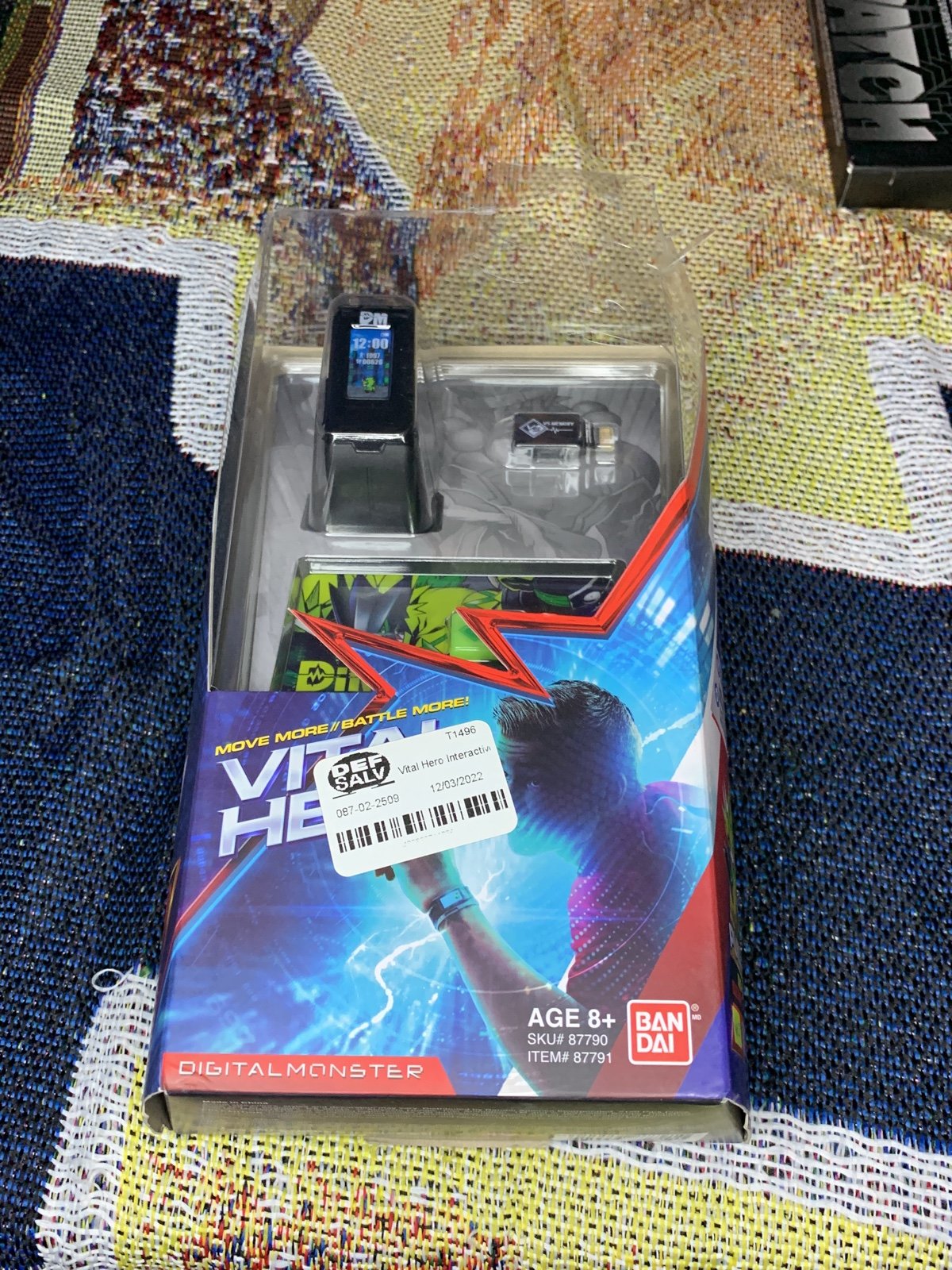 Bandai Vital Hero Digimon Black New Damaged Box
