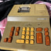Vintage adding machine
